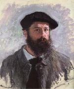 Claude Monet Self-Portrait painting